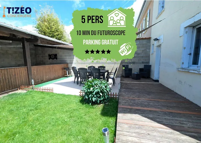 Maison Lefort - 10min Futuroscope Сasa de vacaciones Beaumont (Vienne)